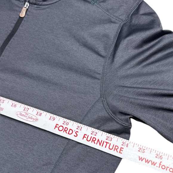 Tommy Bahama Performance Quarter Zip Men’s Large Dark Grey Pullover Activwear - Picture 7 of 11